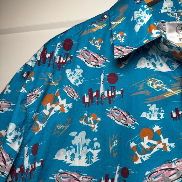 RSI “Ports of Stanton “ XL button down shirt. 100% cotton - Picture 3 of 9